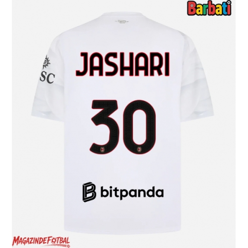 AC Milan Ardon Jashari #30 Tricou Fotbal Replică 2026-27 Barbati Deplasare AC Milan Ardon Jashari #30 Tricou Fotbal Replică 2026-27 Barbati Deplasare